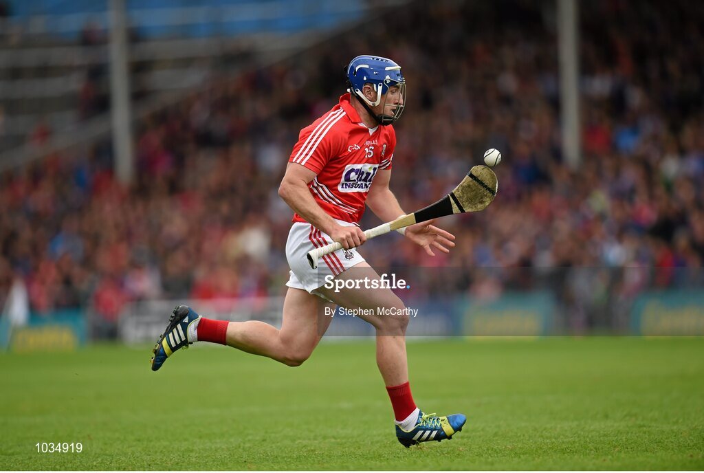 26 July 2015; Patrick Horgan, Cork. GAA Hurling All-Ireland Senior Championship, Quarter-Final, Galway v Cork. Semple Stadium, Thurles, Co. Tipperary. Picture credit: Stephen McCarthy / SPORTSFILE