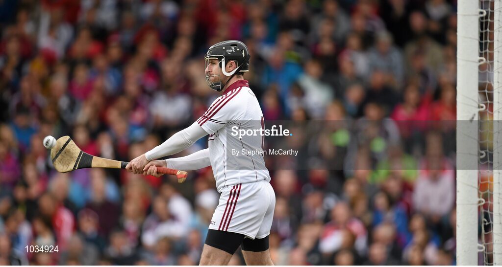 26 July 2015; Colm Callanan, Galway. GAA Hurling All-Ireland Senior Championship, Quarter-Final, Galway v Cork. Semple Stadium, Thurles, Co. Tipperary. Picture credit: Stephen McCarthy / SPORTSFILE