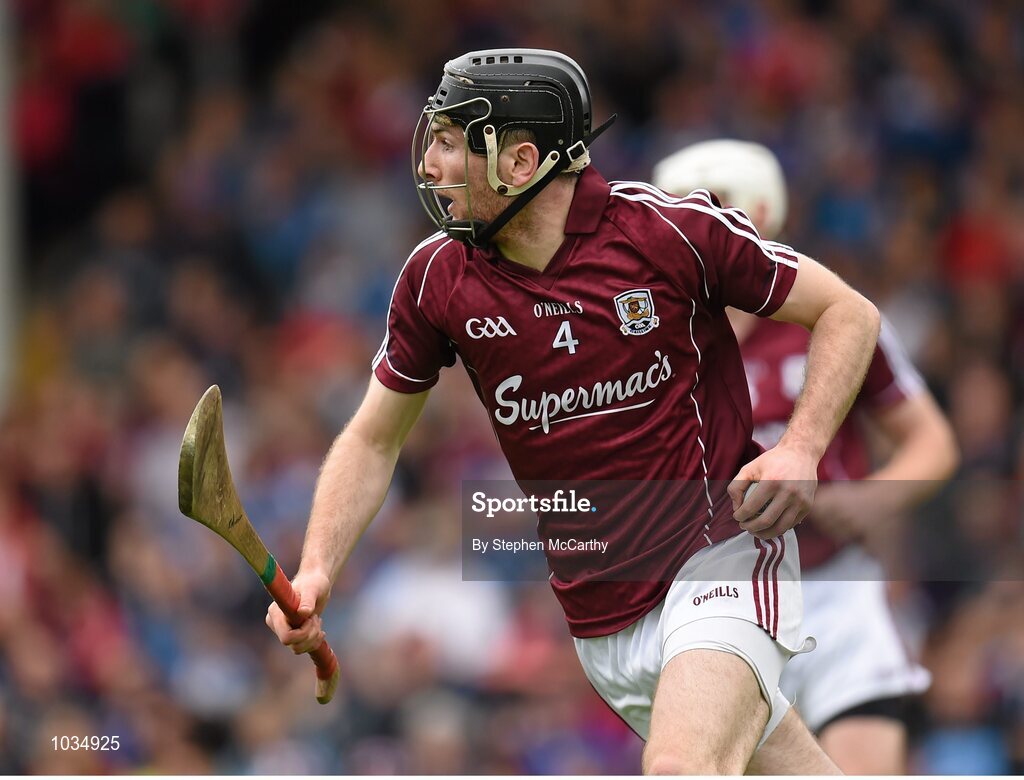 26 July 2015; Padraig Mannion, Galway. GAA Hurling All-Ireland Senior Championship, Quarter-Final, Galway v Cork. Semple Stadium, Thurles, Co. Tipperary. Picture credit: Stephen McCarthy / SPORTSFILE