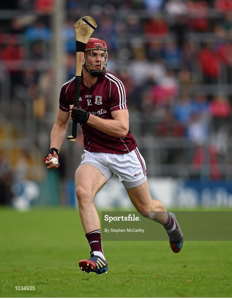 26 July 2015; Jonathan Glynn, Galway. GAA Hurling All-Ireland Senior Championship, Quarter-Final, Galway v Cork. Semple Stadium, Thurles, Co. Tipperary. Picture credit: Stephen McCarthy / SPORTSFILE