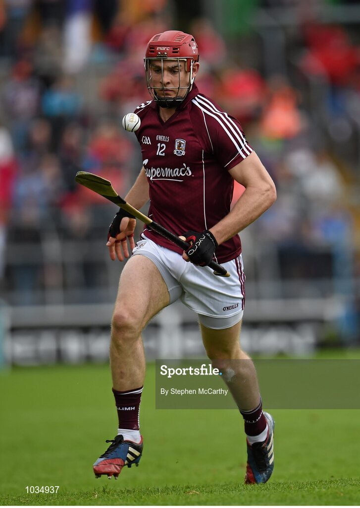 26 July 2015; Jonathan Glynn, Galway. GAA Hurling All-Ireland Senior Championship, Quarter-Final, Galway v Cork. Semple Stadium, Thurles, Co. Tipperary. Picture credit: Stephen McCarthy / SPORTSFILE
