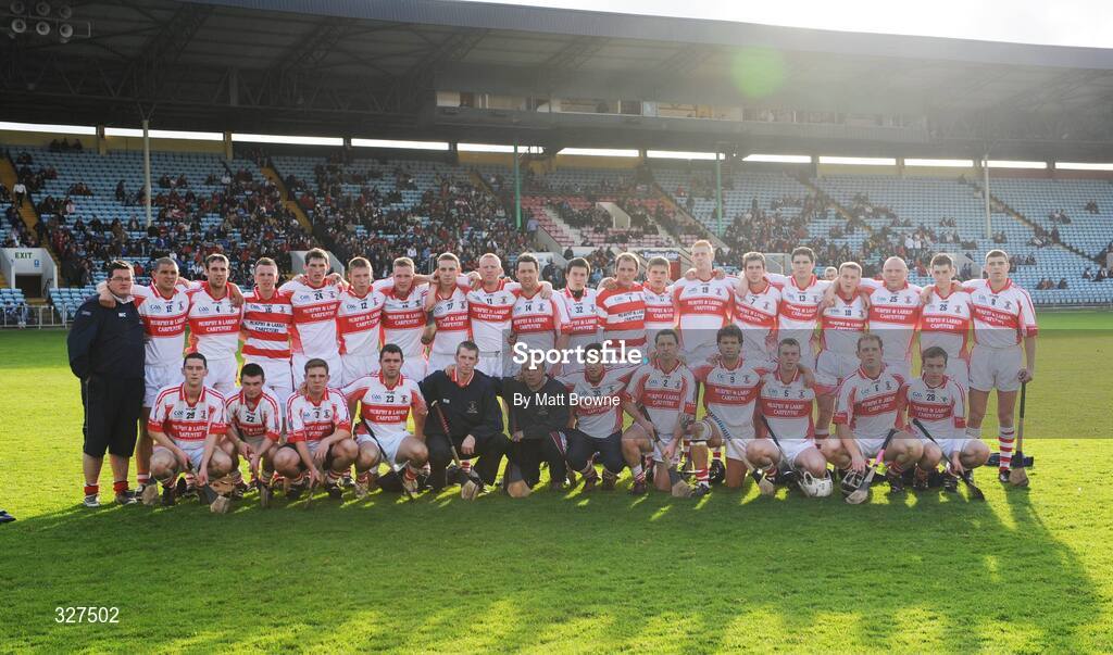 16 November 2008; The De La Salle squad. AIB Munster Senior Club Hurling Championship Semi-Final, Sarsfields v De La Salle, Pairc Ui Chaoimh, Cork. Picture credit: Matt Browne / SPORTSFILE