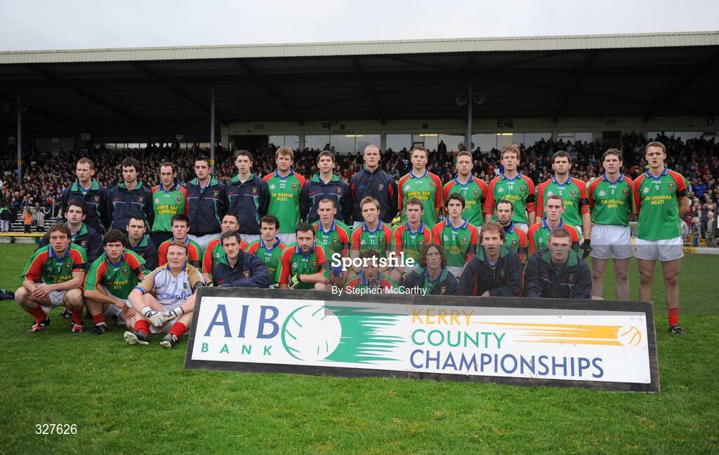 16 November 2008; The Mid Kerry squad. Kerry Senior Football Final, Kerins O'Rahilly's v Mid Kerry, Fitzgerald Stadium, Killarney, Co. Kerry. Picture credit: Stephen McCarthy / SPORTSFILE