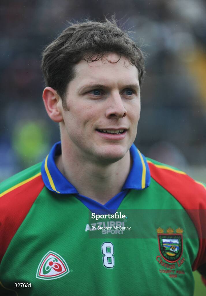 16 November 2008; Mid Kerry captain Mike Burke. Kerry Senior Football Final, Kerins O'Rahilly's v Mid Kerry, Fitzgerald Stadium, Killarney, Co. Kerry. Picture credit: Stephen McCarthy / SPORTSFILE