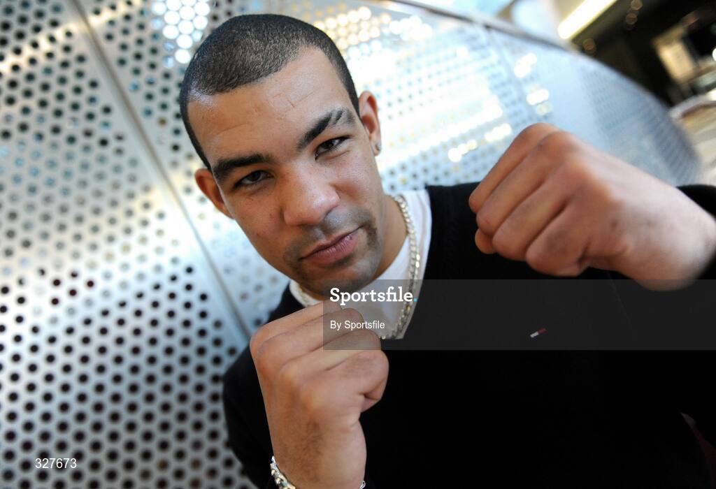 17 November 2008; Darren Sutherland prior to a press conference ahead of his professional debut in December. The Helix, DCU, Dublin. Photo by Sportsfile