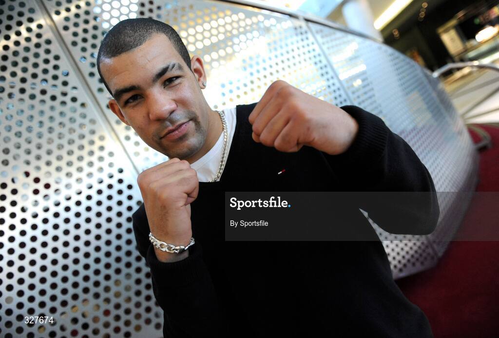 17 November 2008; Darren Sutherland prior to a press conference ahead of his professional debut in December. The Helix, DCU, Dublin. Photo by Sportsfile