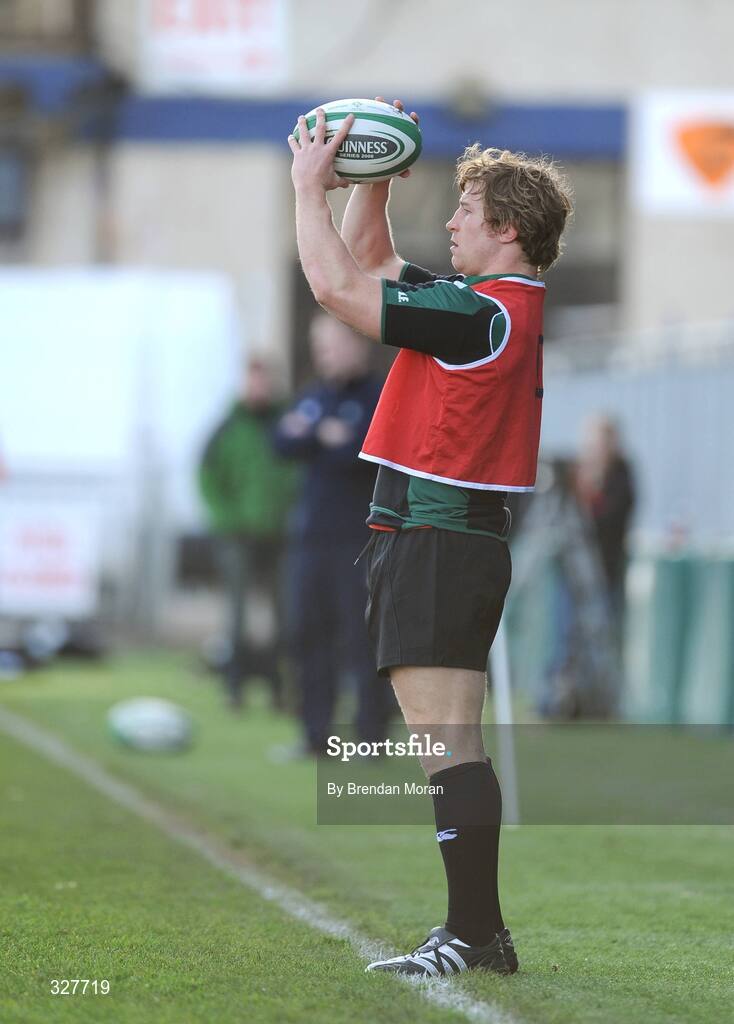18 November 2008; Flanker Jerry Flannery in action during Ireland rugby squad training. Donnybrook Stadium, Dublin. Picture credit: Brendan Moran / SPORTSFILE