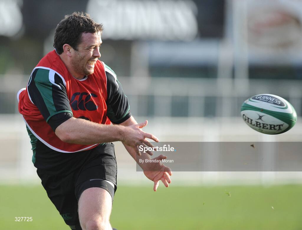 18 November 2008; Prop Marcus Horan in action during Ireland rugby squad training. Donnybrook Stadium, Dublin. Picture credit: Brendan Moran / SPORTSFILE