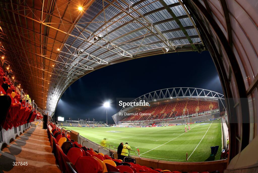 18 November 2008; A general view of Thomond Park before the game. Zurich Challenge Match, Munster v New Zealand, Thomond Park, Limerick. Picture credit: Diarmuid Greene / SPORTSFILE
