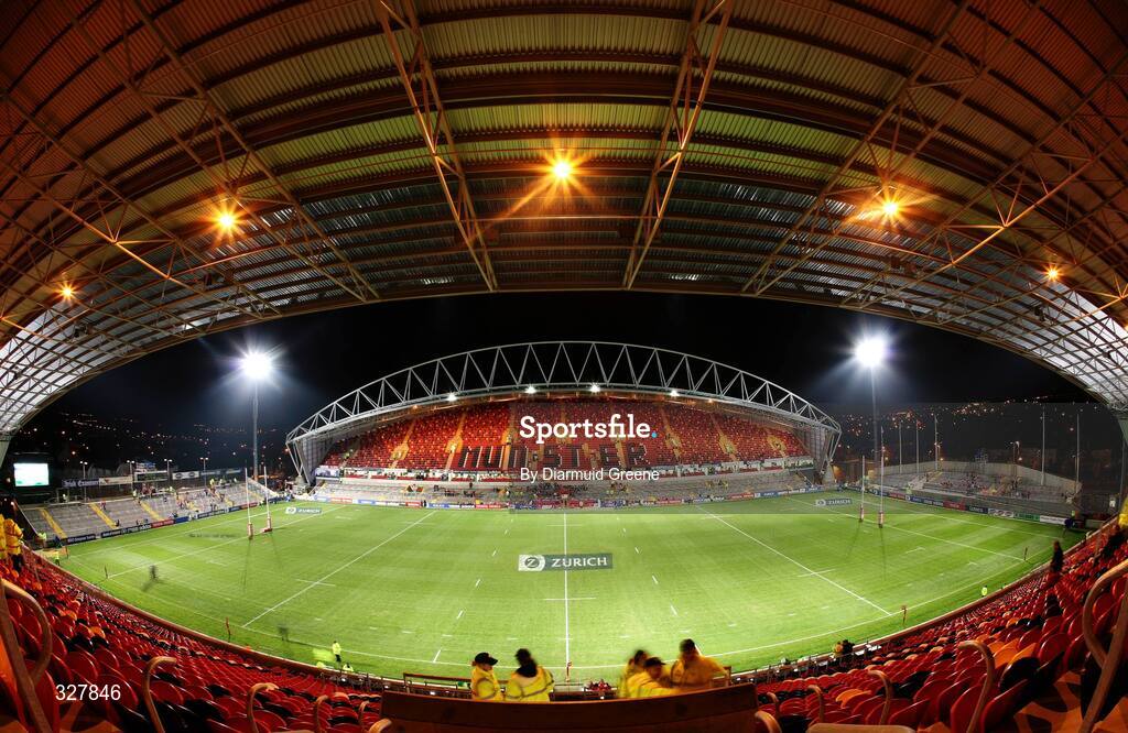 18 November 2008; A general view of Thomond Park before the game. Zurich Challenge Match, Munster v New Zealand, Thomond Park, Limerick. Picture credit: Diarmuid Greene / SPORTSFILE