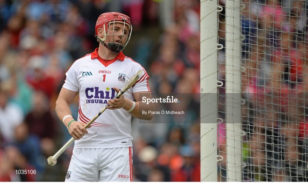 26 July 2015; Anthony Nash, Cork. GAA Hurling All-Ireland Senior Championship, Quarter-Final, Galway v Cork. Semple Stadium, Thurles, Co. Tipperary. Picture credit: Piaras Ó Mídheach / SPORTSFILE