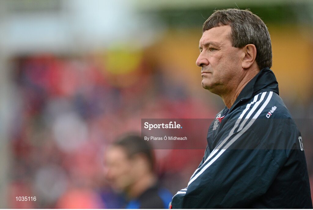 26 July 2015; Cork manager Jimmy Barry Murphy. GAA Hurling All-Ireland Senior Championship, Quarter-Final, Galway v Cork. Semple Stadium, Thurles, Co. Tipperary. Picture credit: Piaras Ó Mídheach / SPORTSFILE