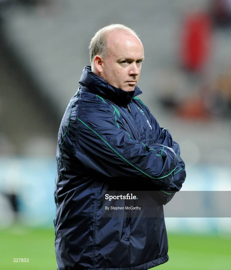 15 November 2008; Ireland head coach Declan Kidney. Guinness Autumn Internationals, Ireland v New Zealand, Croke Park, Dublin. Picture credit: Stephen McCarthy / SPORTSFILE