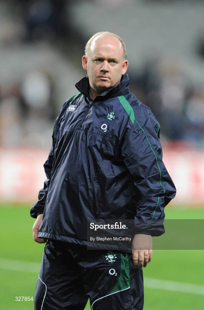 15 November 2008; Ireland head coach Declan Kidney. Guinness Autumn Internationals, Ireland v New Zealand, Croke Park, Dublin. Picture credit: Stephen McCarthy / SPORTSFILE