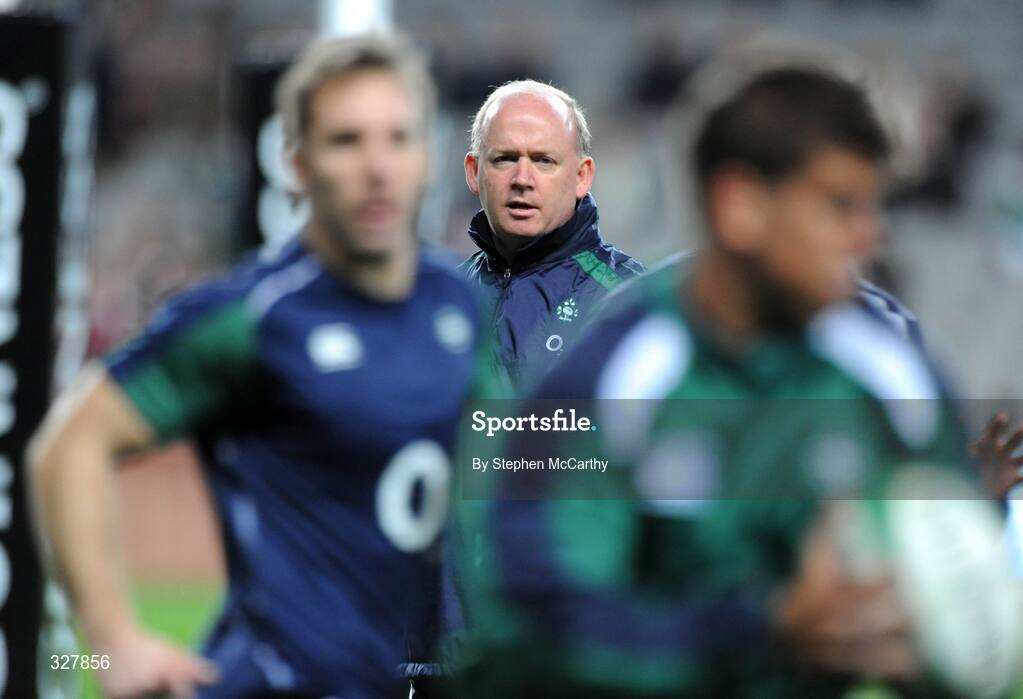15 November 2008; Ireland head coach Declan Kidney. Guinness Autumn Internationals, Ireland v New Zealand, Croke Park, Dublin. Picture credit: Stephen McCarthy / SPORTSFILE