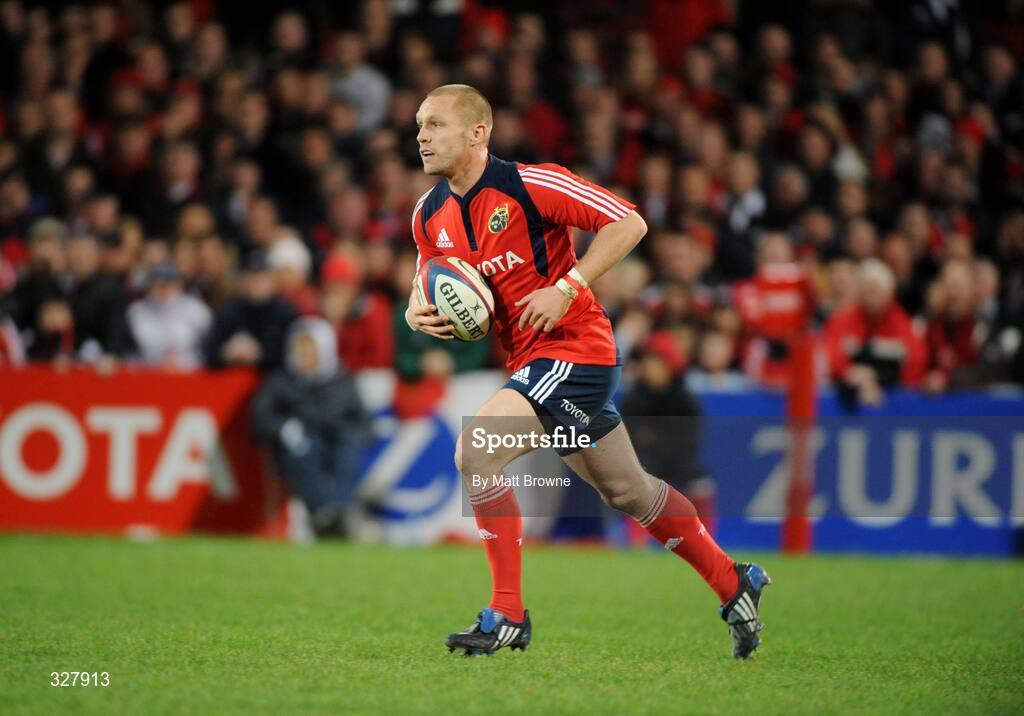 18 November 2008; Paul Warwick, Munster. Zurich Challenge Match, Munster v New Zealand, Thomond Park, Limerick. Picture credit: Matt Browne / SPORTSFILE