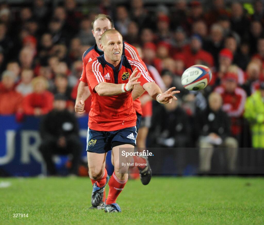 18 November 2008; Paul Warwick, Munster. Zurich Challenge Match, Munster v New Zealand, Thomond Park, Limerick. Picture credit: Matt Browne / SPORTSFILE