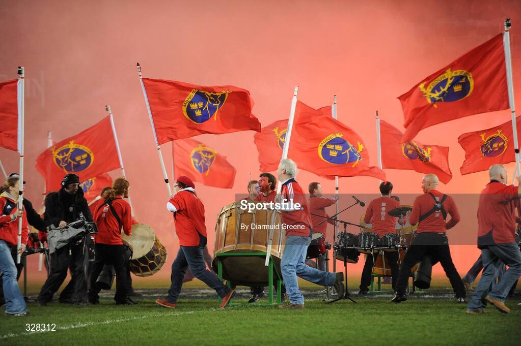 18 November 2008; A general view of the pre-match show. Zurich Challenge Match, Munster v New Zealand, Thomond Park, Limerick. Picture credit: Diarmuid Greene / SPORTSFILE