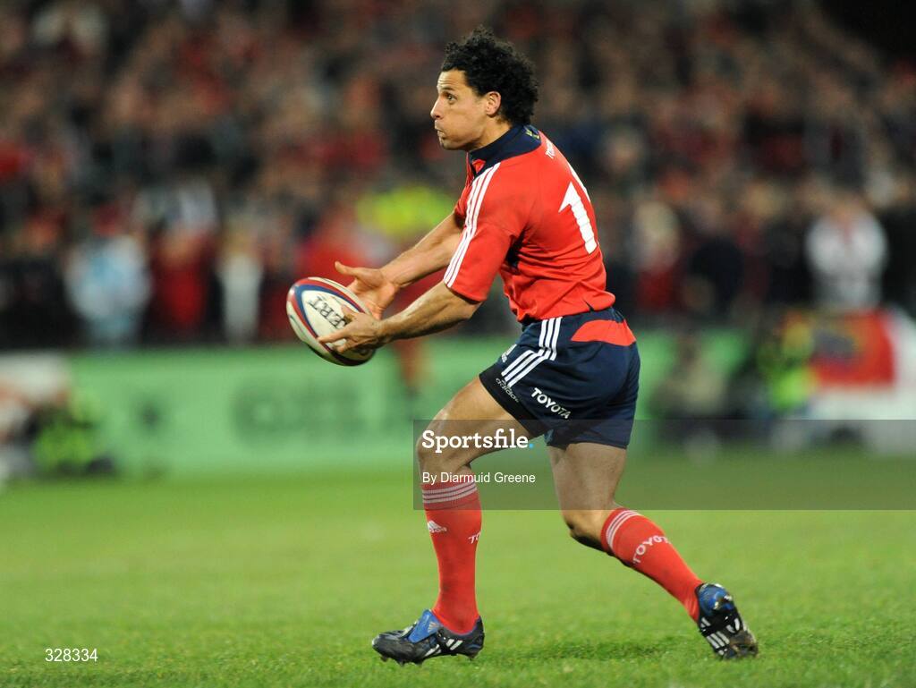 18 November 2008; Munster's Doug Howlett. Zurich Challenge Match, Munster v New Zealand, Thomond Park, Limerick. Picture credit: Diarmuid Greene / SPORTSFILE