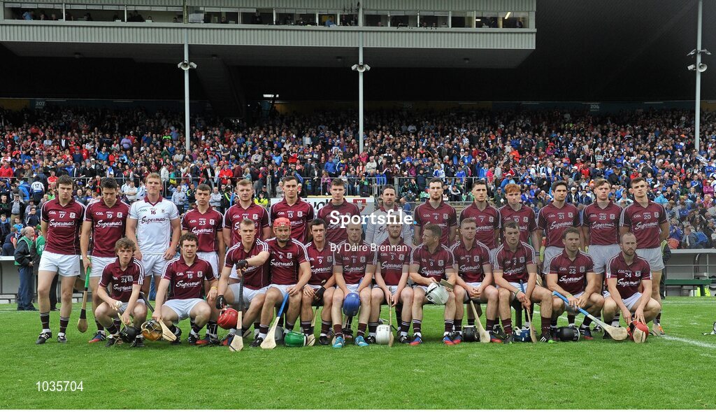 26 July 2015; The Galway panel. GAA Hurling All-Ireland Senior Championship, Quarter-Final, Galway v Cork. Semple Stadium, Thurles, Co. Tipperary. Picture credit: Dáire Brennan / SPORTSFILE