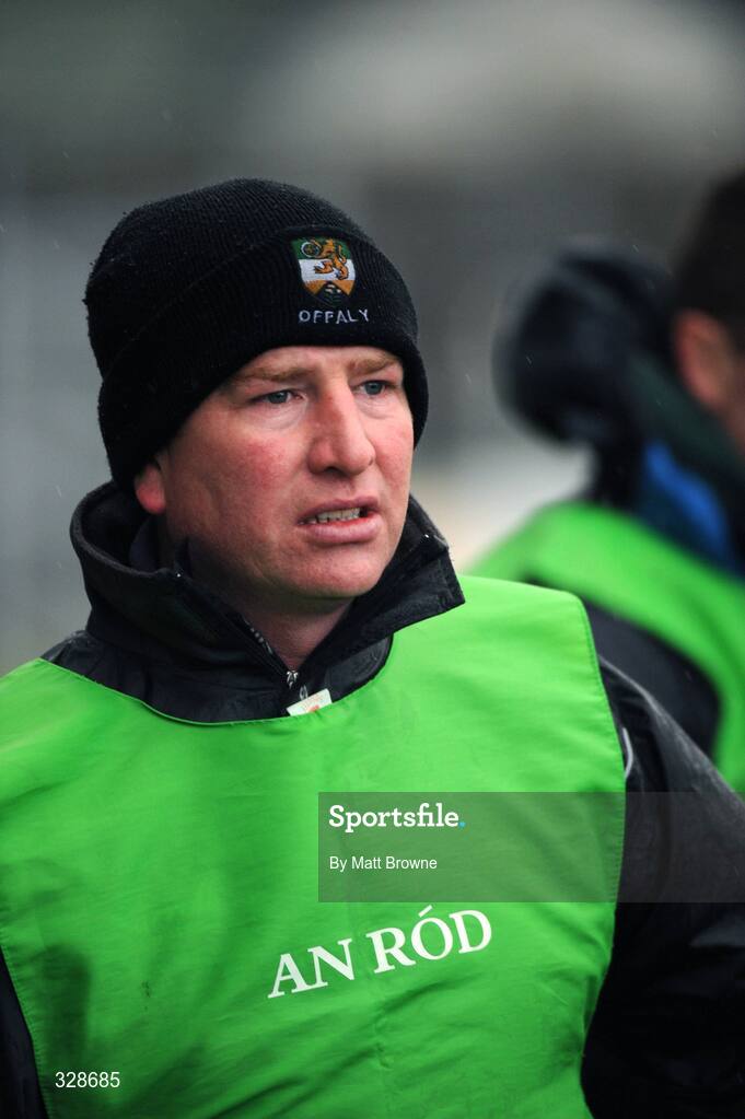 23 November 2008; Tom Coffey, Rhode manager. AIB Leinster Senior Club Football Championship Semi-Final, Eire Og v Rhode, Dr. Cullen Park, Carlow. Picture credit: Matt Browne / SPORTSFILE