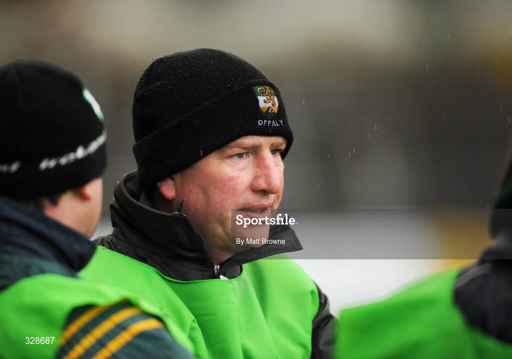 23 November 2008; Tom Coffey, Rhode manager. AIB Leinster Senior Club Football Championship Semi-Final, Eire Og v Rhode, Dr. Cullen Park, Carlow. Picture credit: Matt Browne / SPORTSFILE
