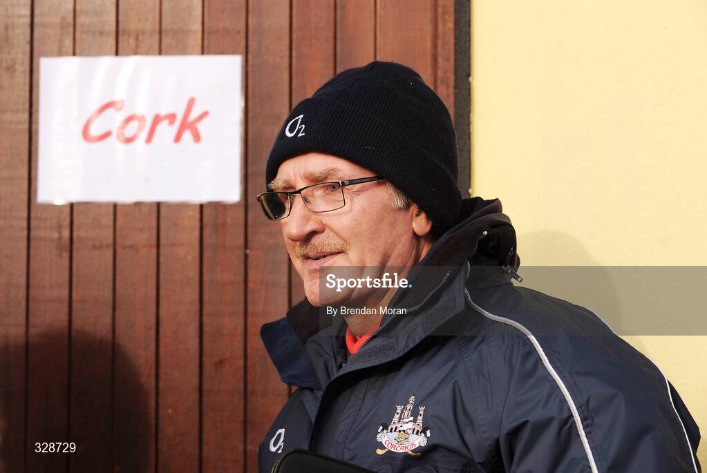 23 November 2008; Cork manager Gerald McCarthy before the game. Match to celebrate 150th Anniversary of St Colman's College, St Colman's XV v Cork Selection XV, Fitzgerald Park, Fermoy, Co. Cork. Picture credit: Brendan Moran / SPORTSFILE