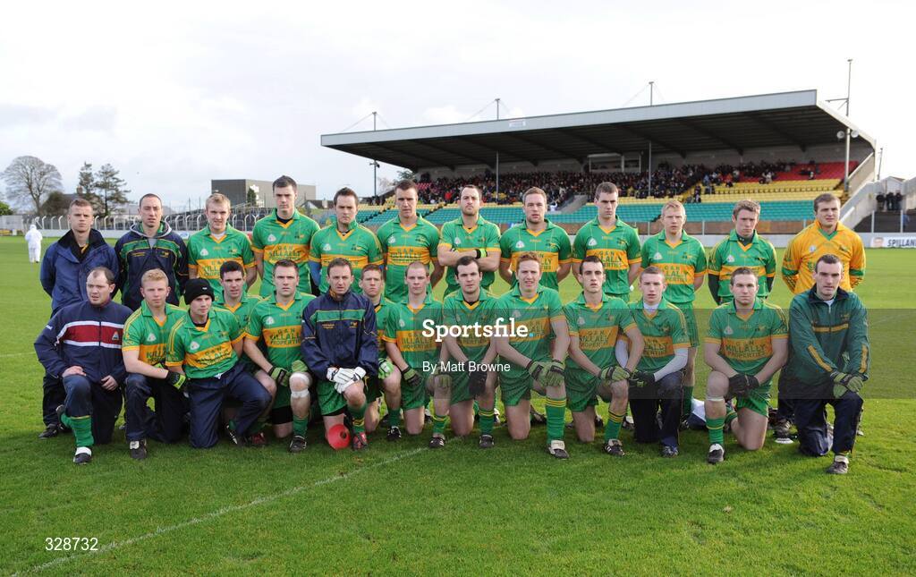 23 November 2008;, The Rhode squad. AIB Leinster Senior Club Football Championship Semi-Final, Eire Og v Rhode, Dr. Cullen Park, Carlow. Picture credit: Matt Browne / SPORTSFILE