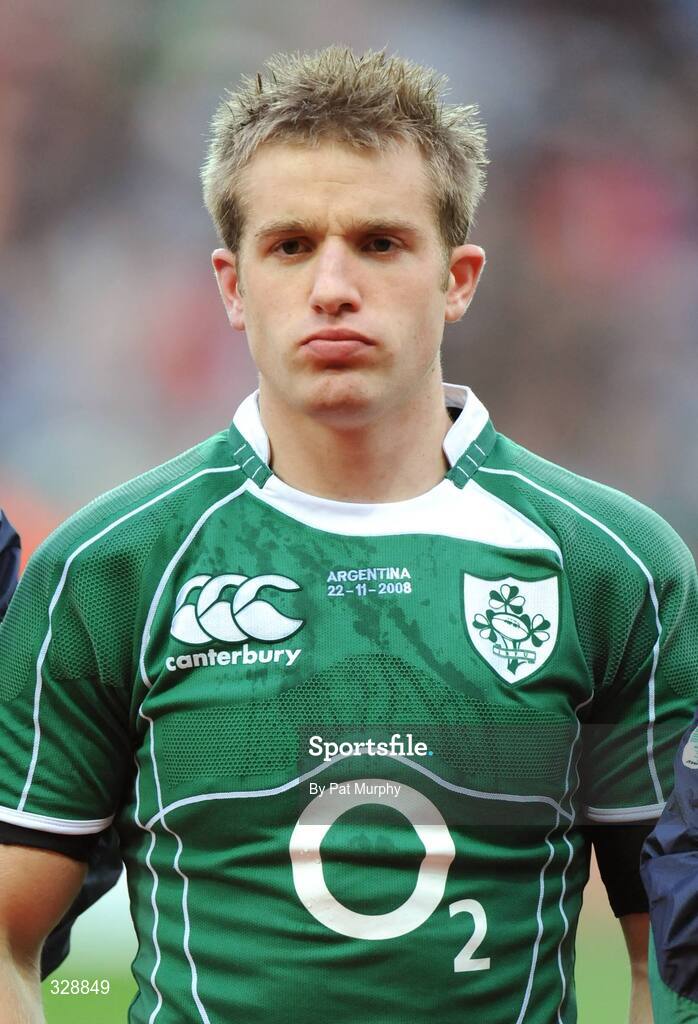 22 November 2008; Luke Fitzgerald, Ireland. Guinness Autumn Internationals, Ireland v Argentina, Croke Park, Dublin. Picture credit: Pat Murphy / SPORTSFILE