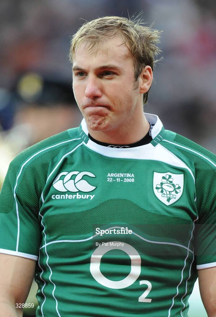 22 November 2008; Stephen Ferris, Ireland. Guinness Autumn Internationals, Ireland v Argentina, Croke Park, Dublin. Picture credit: Pat Murphy / SPORTSFILE
