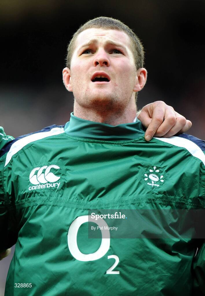 22 November 2008; Donnacha Ryan, Ireland. Guinness Autumn Internationals, Ireland v Argentina, Croke Park, Dublin. Picture credit: Pat Murphy / SPORTSFILE