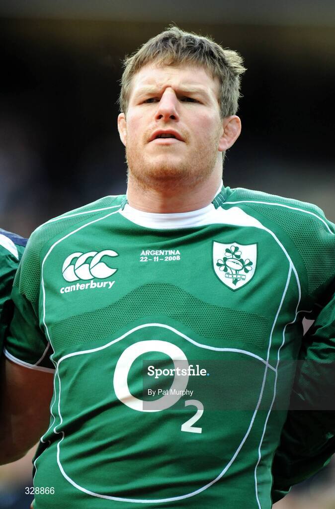 22 November 2008; Malcolm O'Kelly, Ireland. Guinness Autumn Internationals, Ireland v Argentina, Croke Park, Dublin. Picture credit: Pat Murphy / SPORTSFILE