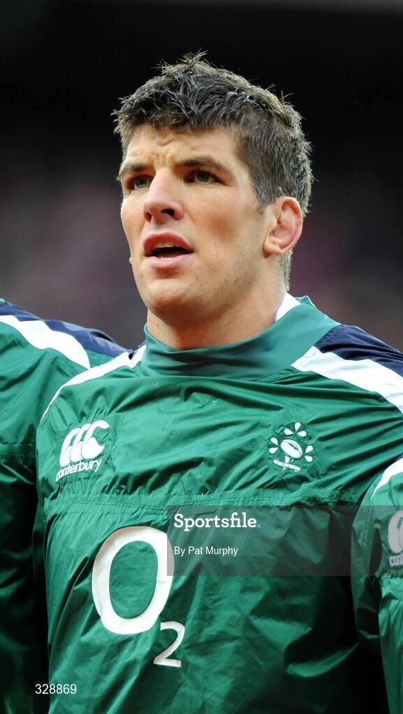 22 November 2008; Donncha O'Callaghan, Ireland. Guinness Autumn Internationals, Ireland v Argentina, Croke Park, Dublin. Picture credit: Pat Murphy / SPORTSFILE