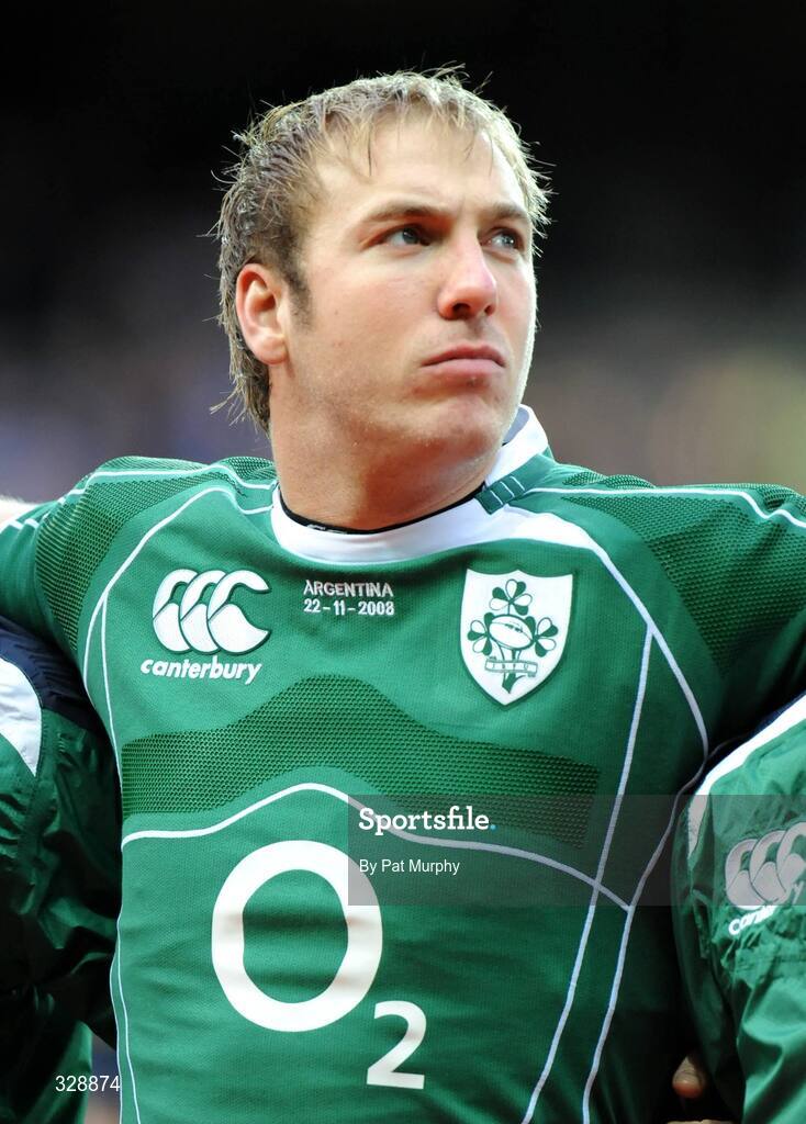 22 November 2008; Stephen Ferris, Ireland. Guinness Autumn Internationals, Ireland v Argentina, Croke Park, Dublin. Picture credit: Pat Murphy / SPORTSFILE