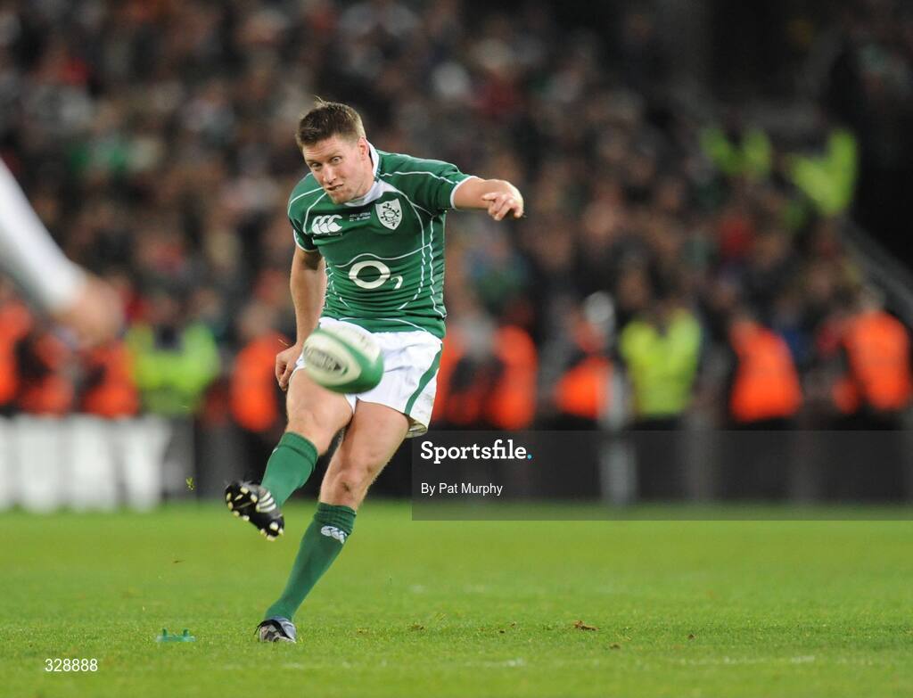 22 November 2008; Ronan O'Gara, Ireland. Guinness Autumn Internationals, Ireland v Argentina, Croke Park, Dublin. Picture credit: Pat Murphy / SPORTSFILE