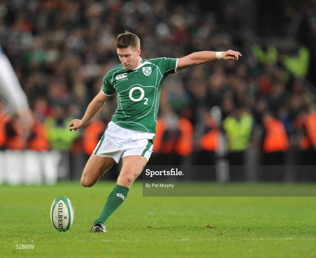 22 November 2008; Ronan O'Gara, Ireland. Guinness Autumn Internationals, Ireland v Argentina, Croke Park, Dublin. Picture credit: Pat Murphy / SPORTSFILE