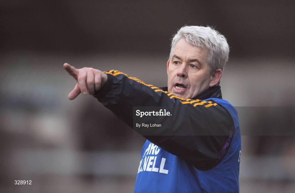 23 November 2008; Kilmacud Crokes manager Paddy Carr. AIB Leinster Senior Club Football Championship Semi-Final, Kilmacud Crokes v Navan O'Mahony's, Parnell Park, Dublin. Picture credit: Ray Lohan / SPORTSFILE *** Local Caption ***