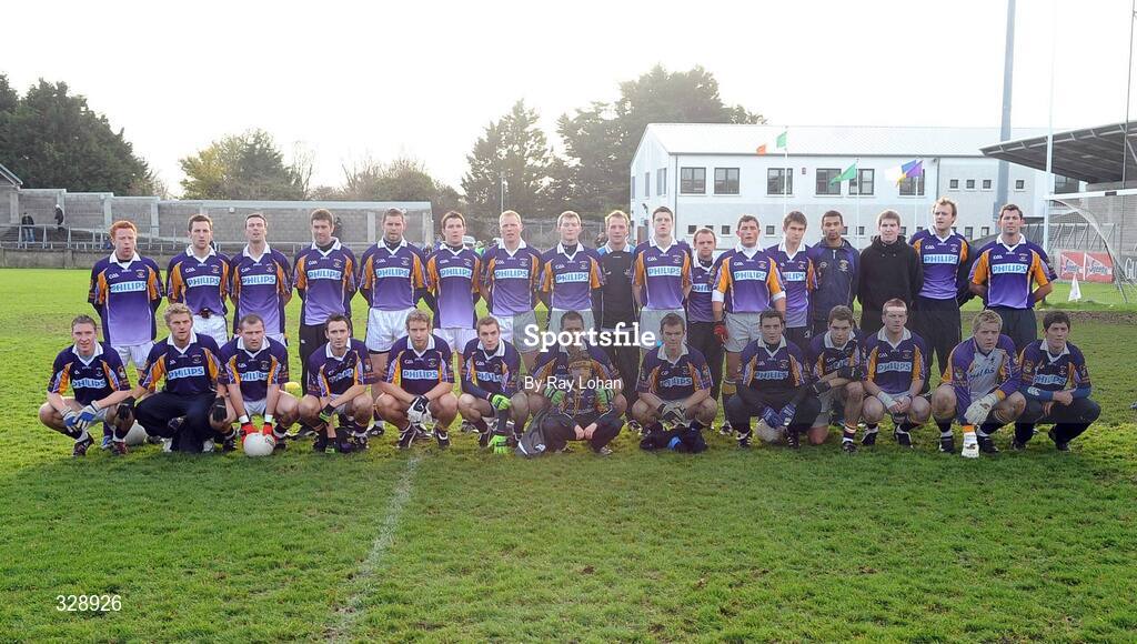 23 November 2008; The Kilmacud Crokes squad. AIB Leinster Senior Club Football Championship Semi-Final, Kilmacud Crokes v Navan O'Mahony's, Parnell Park, Dublin. Picture credit: Ray Lohan / SPORTSFILE *** Local Caption ***