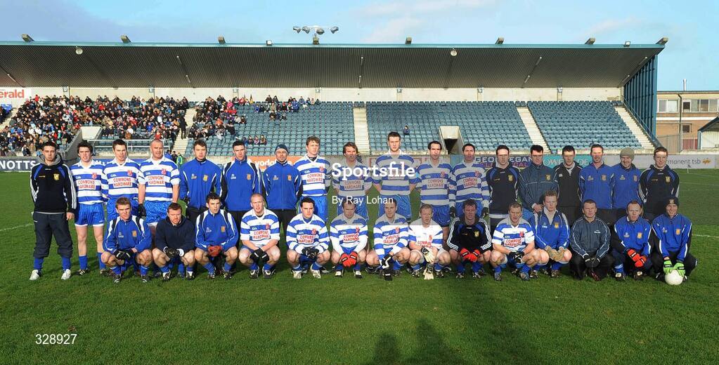 23 November 2008; The Navan O'Mahony's squad. AIB Leinster Senior Club Football Championship Semi-Final, Kilmacud Crokes v Navan O'Mahony's, Parnell Park, Dublin. Picture credit: Ray Lohan / SPORTSFILE *** Local Caption ***