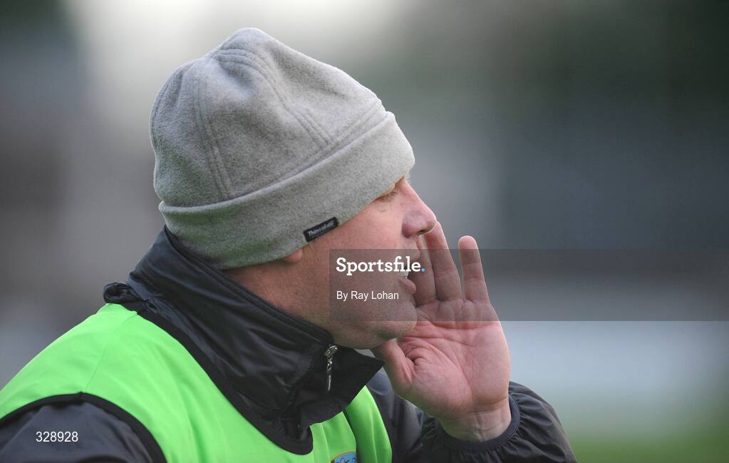 23 November 2008; Navan O'Mahony's manager Sean Kelly. AIB Leinster Senior Club Football Championship Semi-Final, Kilmacud Crokes v Navan O'Mahony's, Parnell Park, Dublin. Picture credit: Ray Lohan / SPORTSFILE