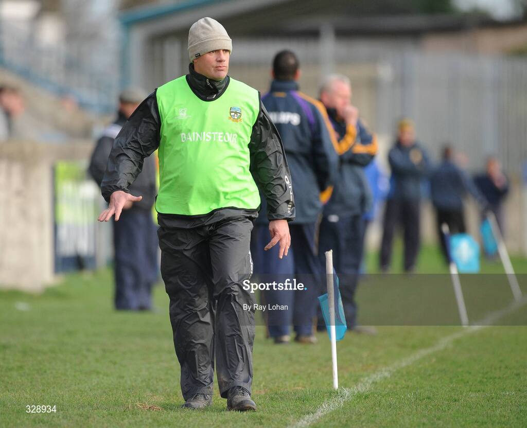 23 November 2008; Navan O'Mahony's manager Sean Kelly. AIB Leinster Senior Club Football Championship Semi-Final, Kilmacud Crokes v Navan O'Mahony's, Parnell Park, Dublin. Picture credit: Ray Lohan / SPORTSFILE *** Local Caption ***