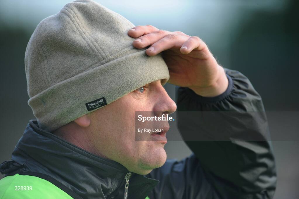 23 November 2008; Navan O'Mahony's manager Sean Kelly. AIB Leinster Senior Club Football Championship Semi-Final, Kilmacud Crokes v Navan O'Mahony's, Parnell Park, Dublin. Picture credit: Ray Lohan / SPORTSFILE *** Local Caption ***