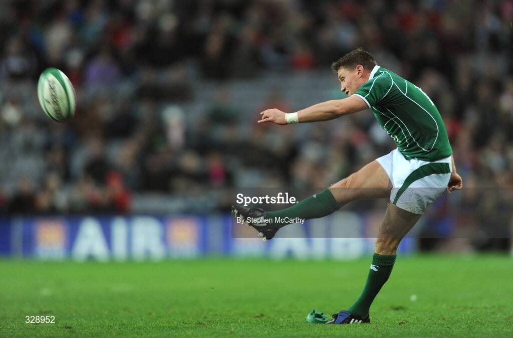 22 November 2008; Ronan O'Gara, Ireland. Guinness Autumn Internationals, Ireland v Argentina, Croke Park, Dublin. Picture credit: Stephen McCarthy / SPORTSFILE