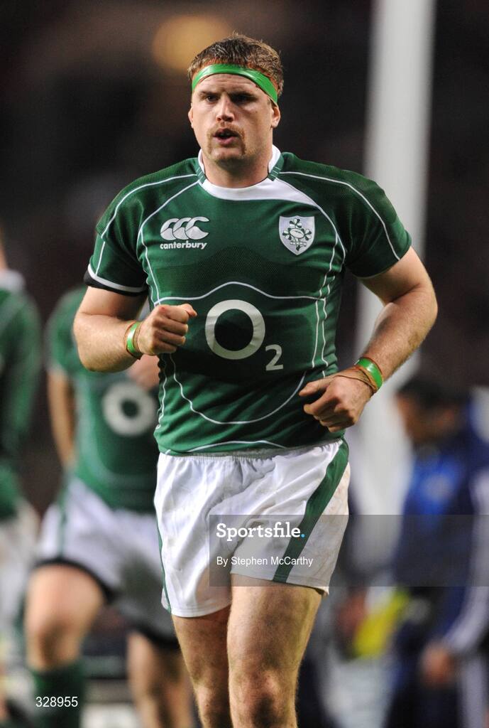 22 November 2008; Jamie Heaslip, Ireland. Guinness Autumn Internationals, Ireland v Argentina, Croke Park, Dublin. Picture credit: Stephen McCarthy / SPORTSFILE