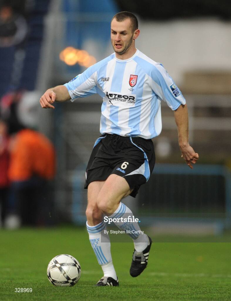 23 November 2008; Steven Gray, Derry City. Ford FAI Cup Final 2008, Bohemians v Derry City, RDS, Ballsbridge, Dublin. Picture credit: Stephen McCarthy / SPORTSFILE