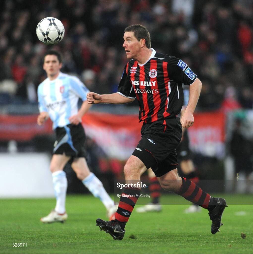 23 November 2008; Liam Burns, Bohemians. Ford FAI Cup Final 2008, Bohemians v Derry City, RDS, Ballsbridge, Dublin. Picture credit: Stephen McCarthy / SPORTSFILE