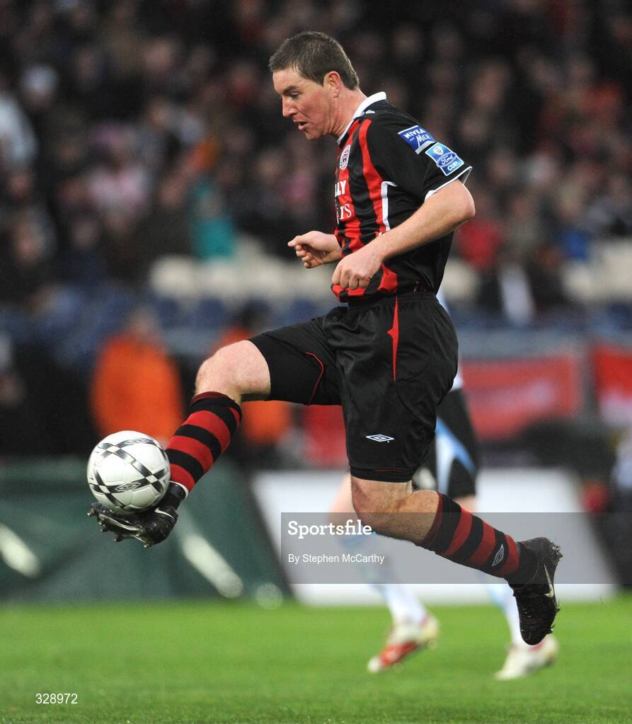 23 November 2008; Liam Burns, Bohemians. Ford FAI Cup Final 2008, Bohemians v Derry City, RDS, Ballsbridge, Dublin. Picture credit: Stephen McCarthy / SPORTSFILE