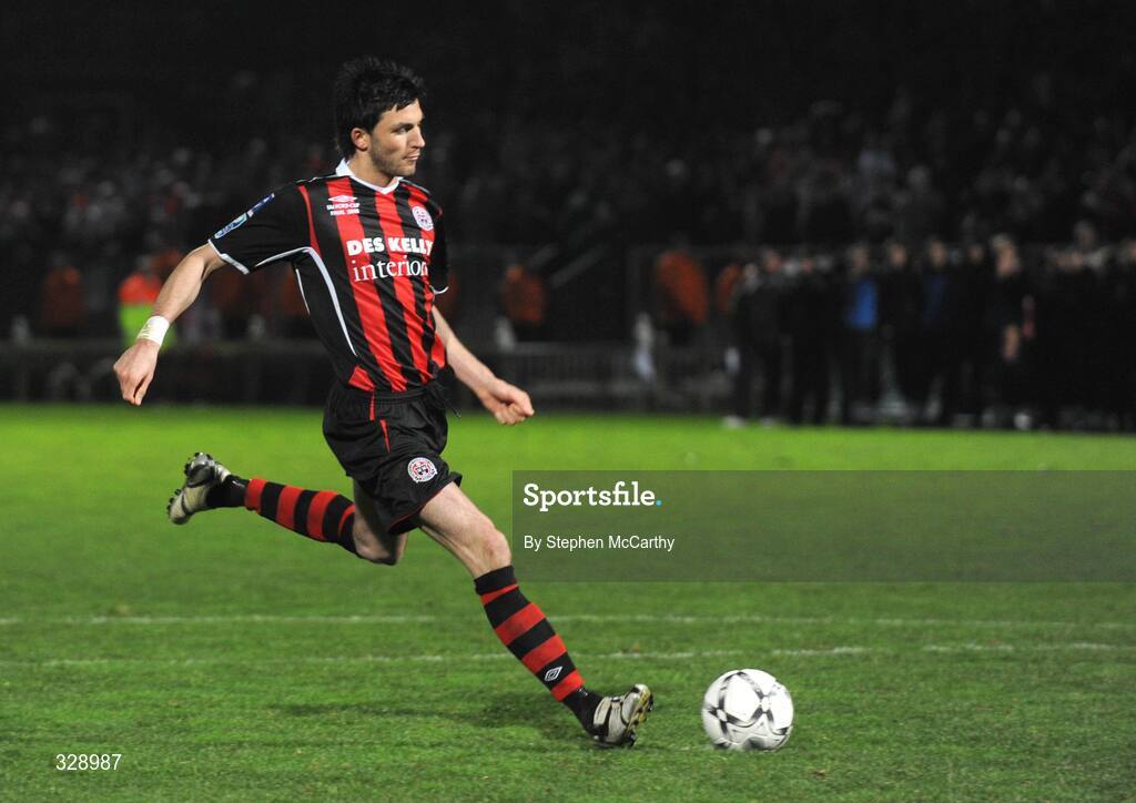 23 November 2008; Killian Brennan, Bohemians. Ford FAI Cup Final 2008, Bohemians v Derry City, RDS, Ballsbridge, Dublin. Picture credit: Stephen McCarthy / SPORTSFILE