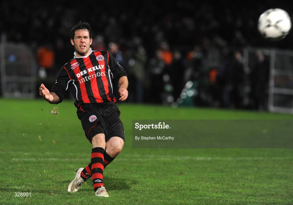 23 November 2008; Mark Rossiter, Bohemians. Ford FAI Cup Final 2008, Bohemians v Derry City, RDS, Ballsbridge, Dublin. Picture credit: Stephen McCarthy / SPORTSFILE
