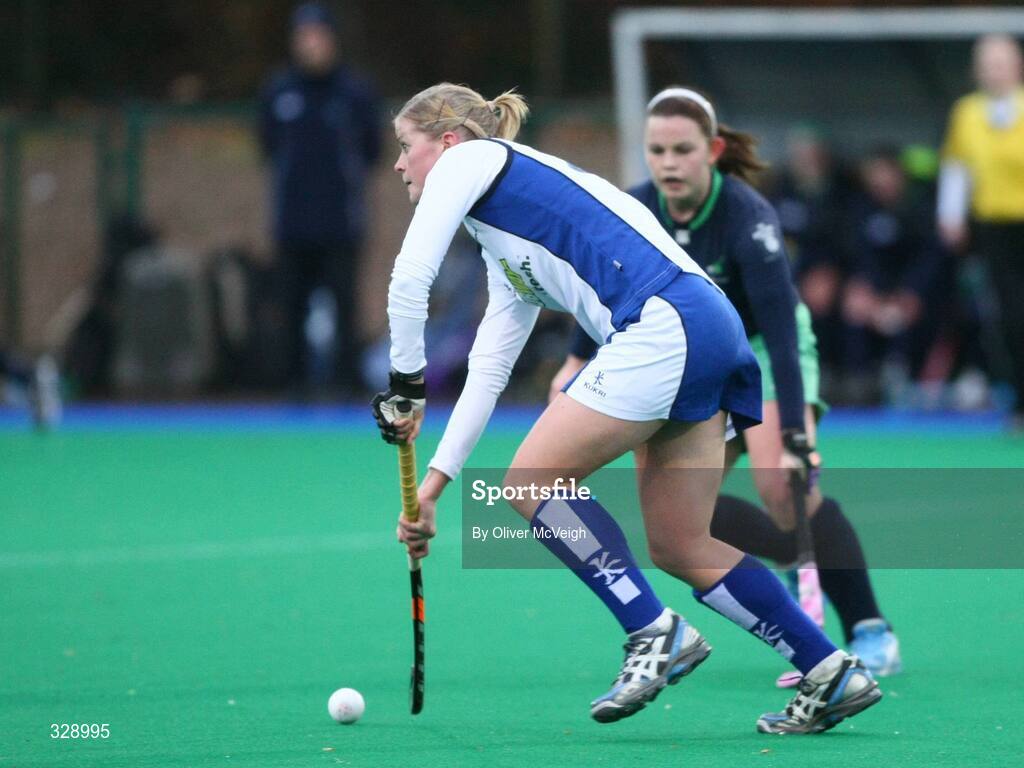 22 November 2008; Alison Bell, Scotland. Women's International, Ireland v Scotland, Banbridge Hockey Club, Banbridge, Co. Down. Picture credit: Oliver McVeigh / SPORTSFILE
